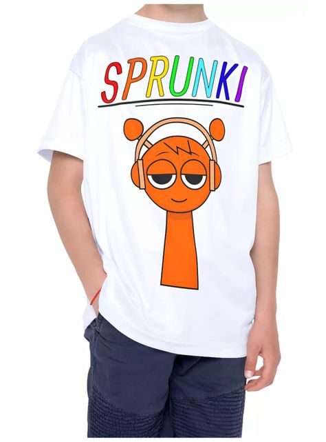 Polera Niños Poliester Sprunki Incredibox Oren-0