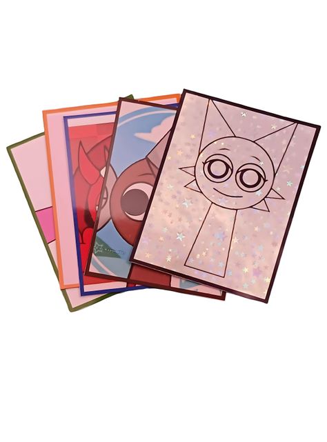 Pack 5 Sobres Mini Album Sprunki Incredibox-1