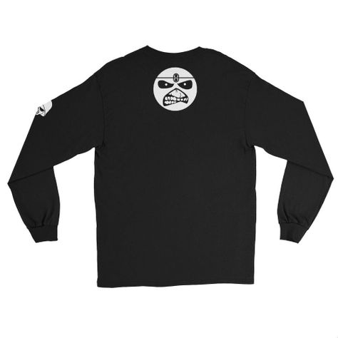 Polera Manga Larga Iron Maiden Negra Banda-5