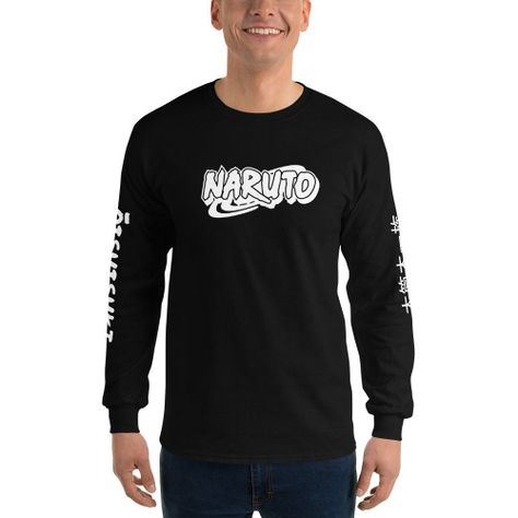 Polera Manga Larga Naruto Otsutsuki Anime Estampada-0