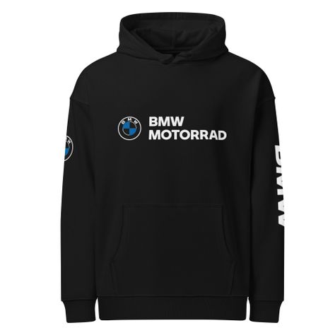 Polerón Bmw Motorrad Negro Unisex Anci Studio-0