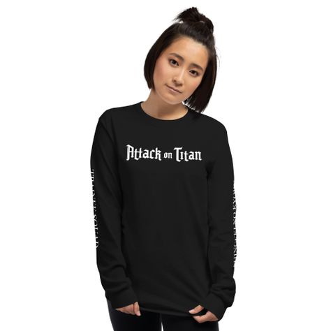 Polera Manga Larga Attack On Titan Shingeki No Kyojin Trainee Squad Anime-4