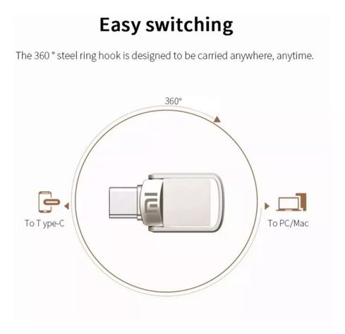 Pendrive 2tb Usb y Tipo C para Celular y Computador-1