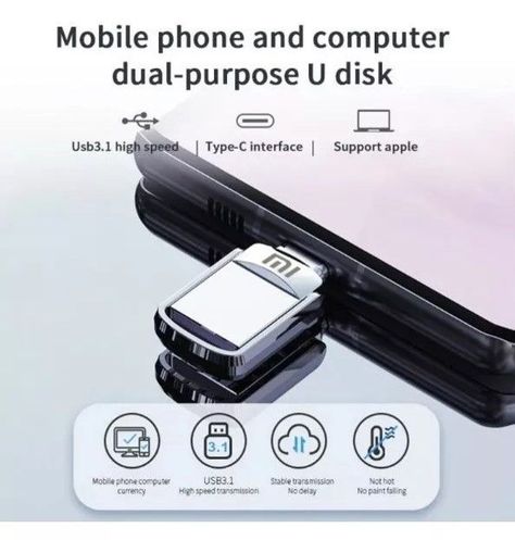 Pendrive 2tb Usb y Tipo C para Celular y Computador-2