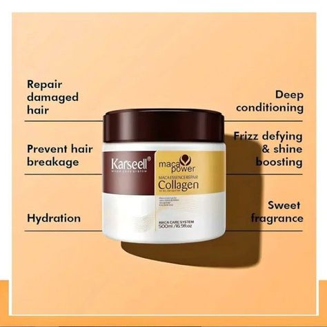 Mascarilla Capilar con Colágeno Karseell - 500 Ml-4