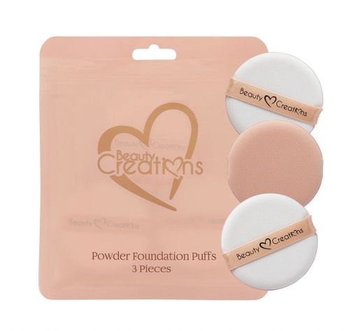 Set De 3 Esponjas Beauty Creations Powder Foundations Puffs-0