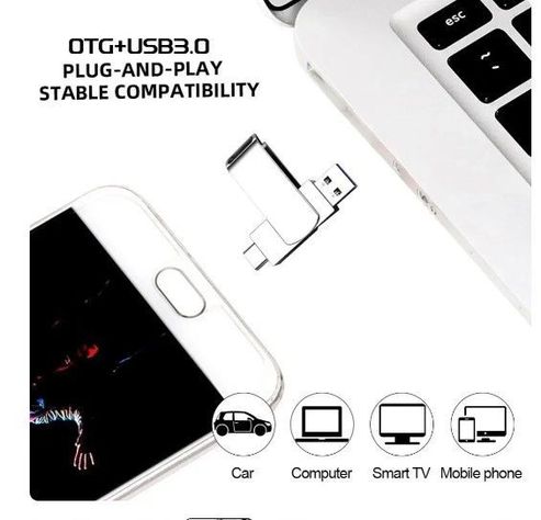 Pendrive 2tb para Celular Computador más puerto micro-2