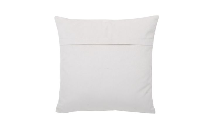 Set 4 Cojines combinados  40X40  Felpa velvet  Ivory y Negro -1