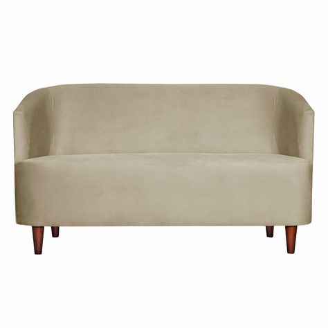 SOFA 2C OSLO FELPA BEIGE 160X80X70-0