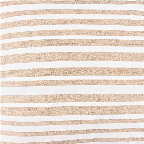 Set 2 cojines Lona Española Rayas 50x50 BEIGE-2