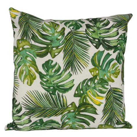 Set 2 cojines Lona Española Bahamas 50x50 VERDE-1