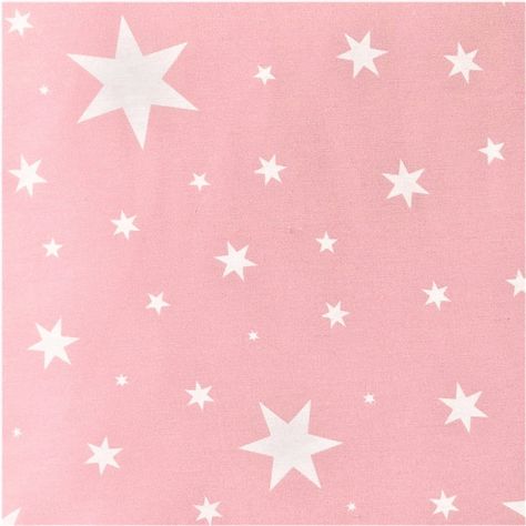 Juego Cortinas + Cojines infant. Estrellita Rosa-1
