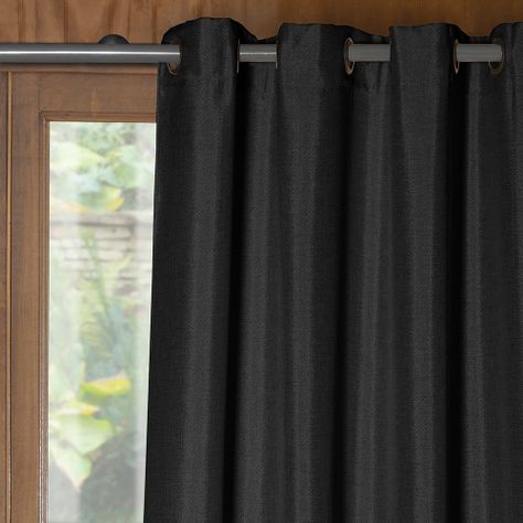 Cortina  Mati 140x225 cm Negra-0