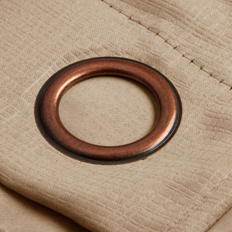 Cortinas  Set Embosed 1.40 x 2.25 Beige-3