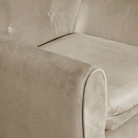 Poltrona 1C Bergen Felpa Beige  78 x 70 x 98-2