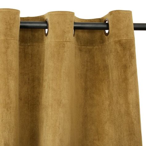 Cortina Felpa New Velvet  140x220 Cm  Tabaco-1