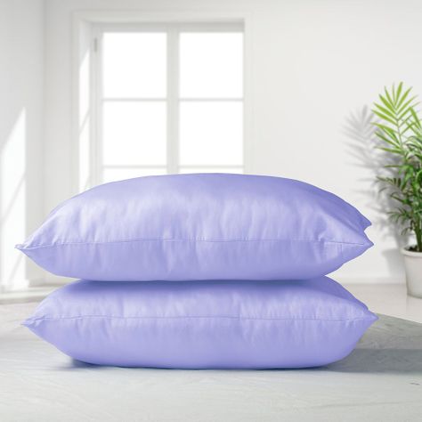 Set 2 almohadas premium Eco colores 50x70 Lila-0