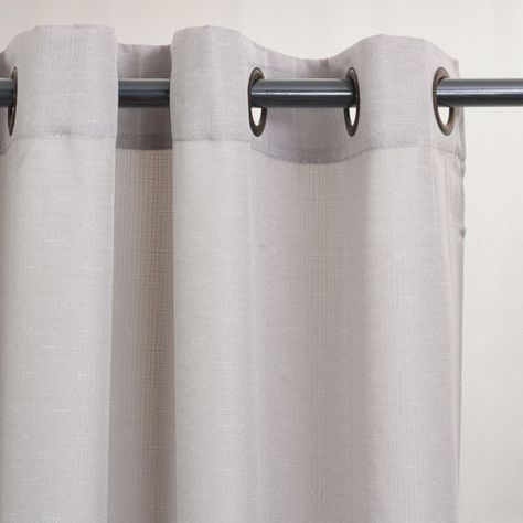 Set Cortinas 8 Piezas Yasmin Gris-4