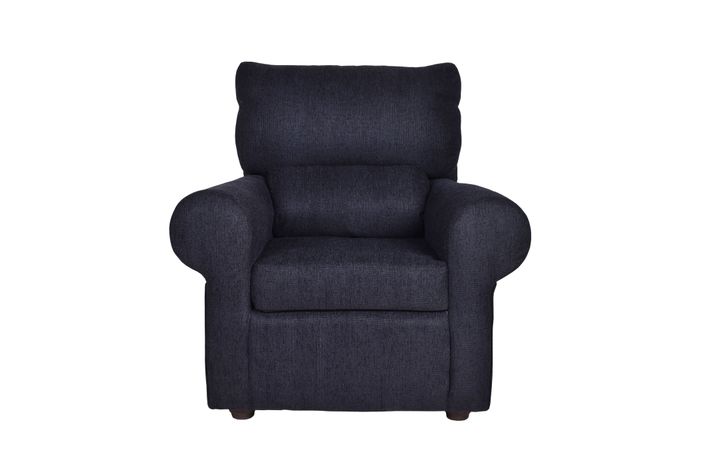 Sillon 1C Beron  Chenille  95x90x100 cm  Gris osc-0