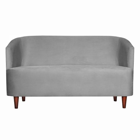 SOFA 2C OSLO FELPA GRIS 160X80X70-0