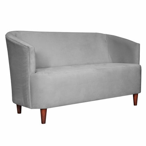 SOFA 2C OSLO FELPA GRIS 160X80X70-1