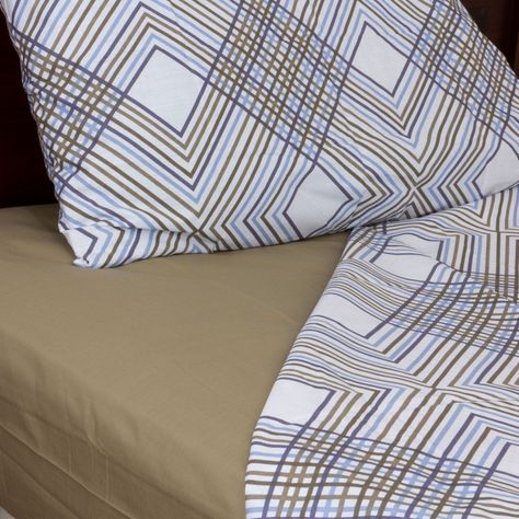 Juego De Sabanas Line  1,5  taupe-0