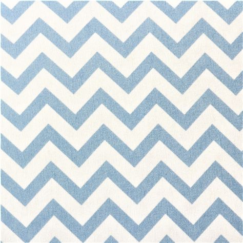 Set 2 cojines Lona Española Zig Zag 50x50 cm Azul-1