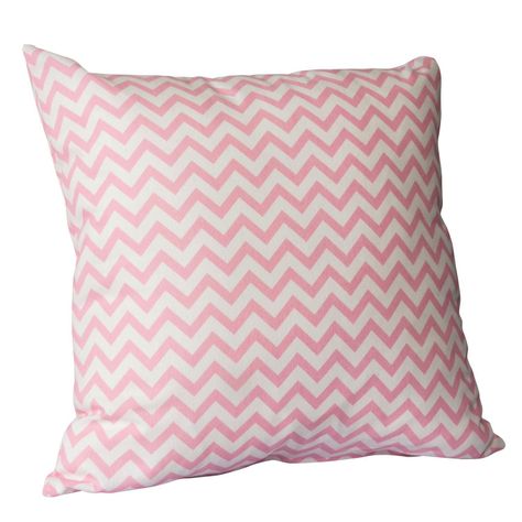 Set 2 cojines Lona Española Zig Zag 50x50 cm Rosa-0