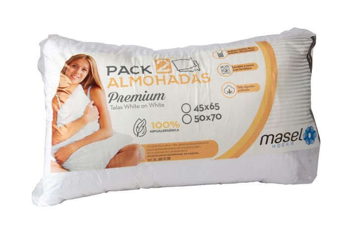 Pack Almohada Microfibra premium 50x70 cm-3