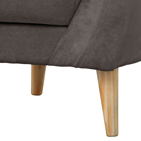  Poltrona 1c  Norway Felpa Gris Osxuro 85x87x90-3