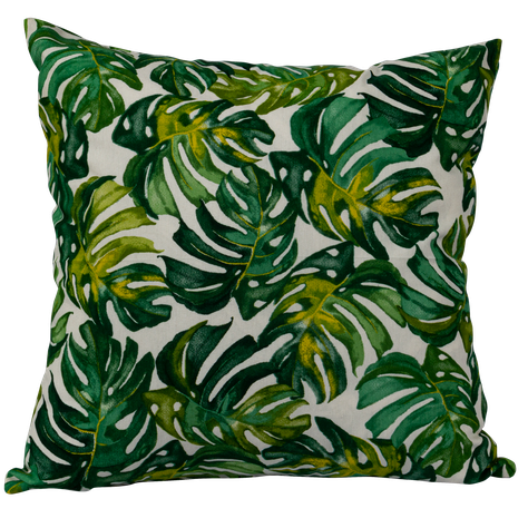 Set 4 cojines Lona Española Maldivas 50x50 Verde-1