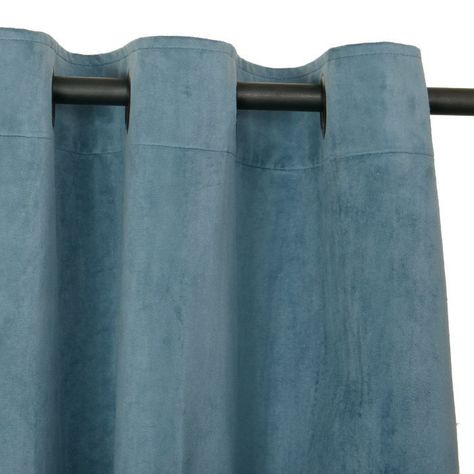 Cortina Felpa New Velvet   140x220 Cm Petroleo-0