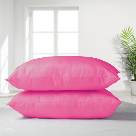 Set 2 almohadas premium Eco colores 50x70 fucsia-0