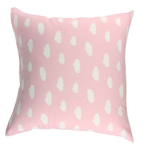 Set 4 Cojines Lona Nube Rosa 50x50 cm-1