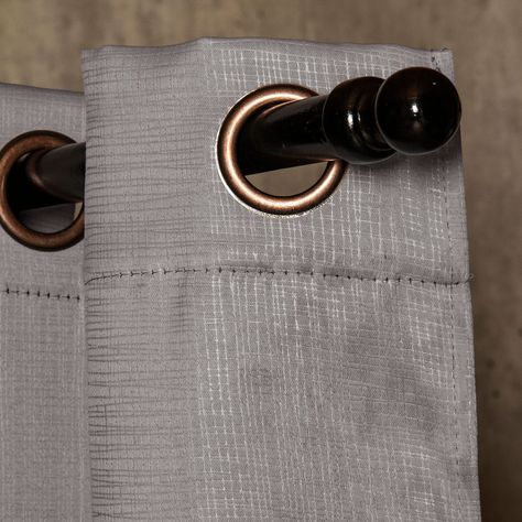 Cortinas  Set Embosed 1.40 x 2.25 Gris claro-2