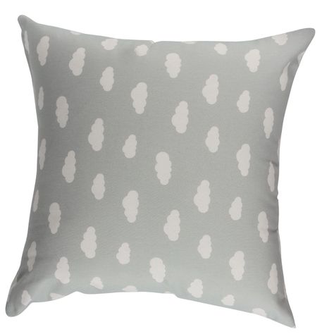Set 2 Cojines Lona Nube Gris 50x50 cm-0