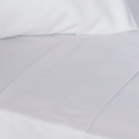 Jgo.Sábanas Polycotton 1 PL- 144 hilos Blanco-2