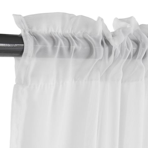 Set Cotina Velo pasatubo 140 x 225 blanco -1