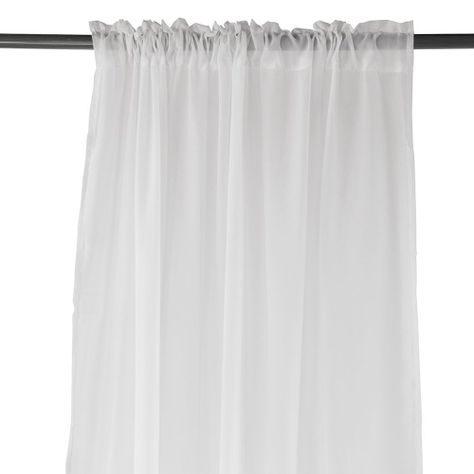 Set Cotina Velo pasatubo 140 x 225 blanco -2