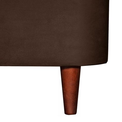 SOFA 2C OSLO FELPA  CHOCOLATE 160X80X70-2