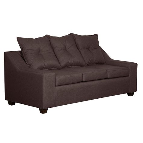  Sofa  Viena 3 cuerpos   Tela Chocolate  190 x 80x90-1