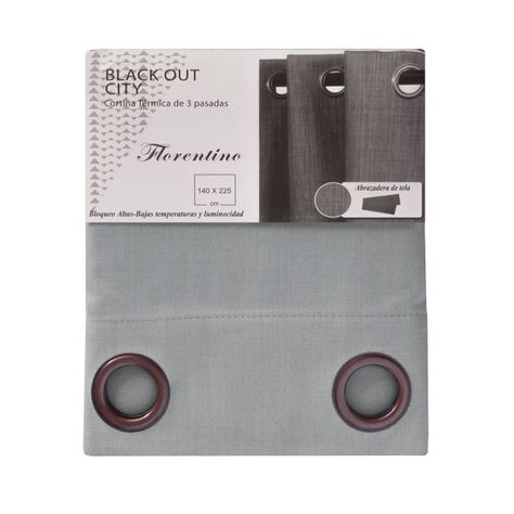Cortina Masel City Gris claro-2