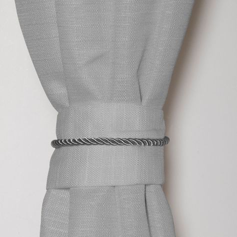 Cortina set Barbara 8 pzas. 1.40 x 2.25 Gris -2