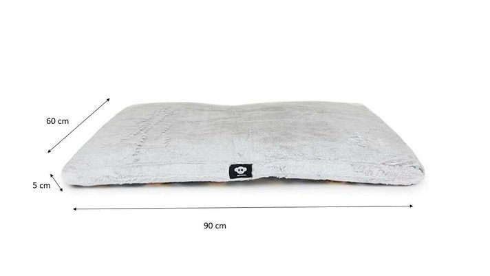 Cama Mascota Perro Gato Colchon Anti Estres 90x60cm Talla L-0