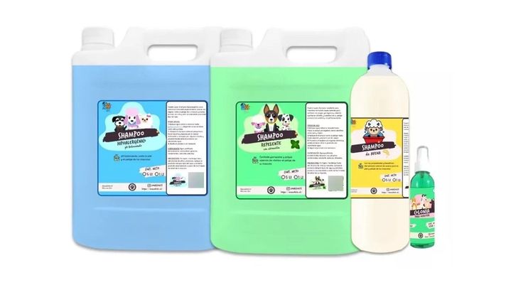 Mega Kit Shampoo Hipoalergenico + Repelente + Avena Y Colonia-0