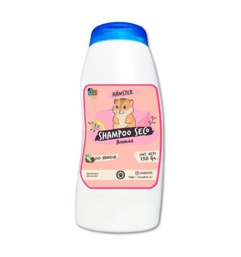 Shampoo Seco P Hamster Y Roedores Aroma Coco Vainilla 150gr-0