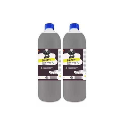 Pack 2 Shampoo De Romero Pelaje Negro 1 Lt Perros & Mascotas-0