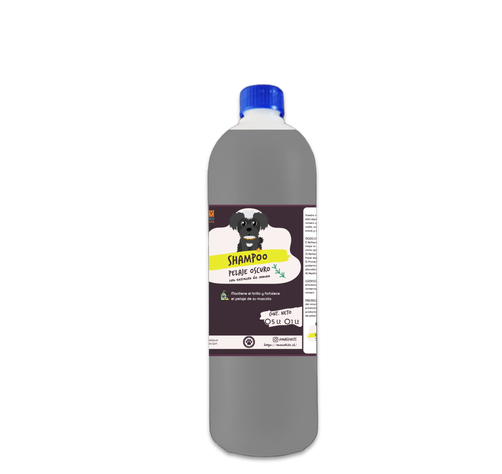 Pack 2 Shampoo De Romero Pelaje Negro 1 Lt Perros & Mascotas-1
