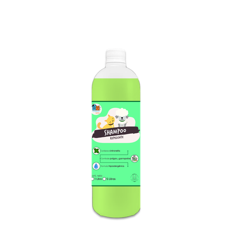 Super Shampoo Anti Pulgas Orgánico 1 Lt Perros & Mascotas-0