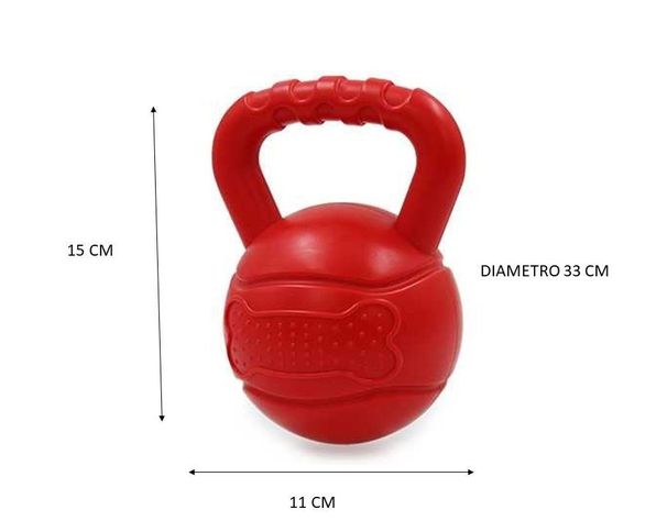 Hey Juguete Pesa Indestructible Goma Para Perros Agresivos-1